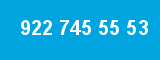 922 745 55 53